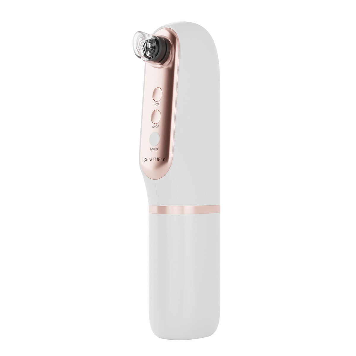 Beautifly Detergente Viso Elettrico Hydraclear Pro Microdermoabrasione Bianco