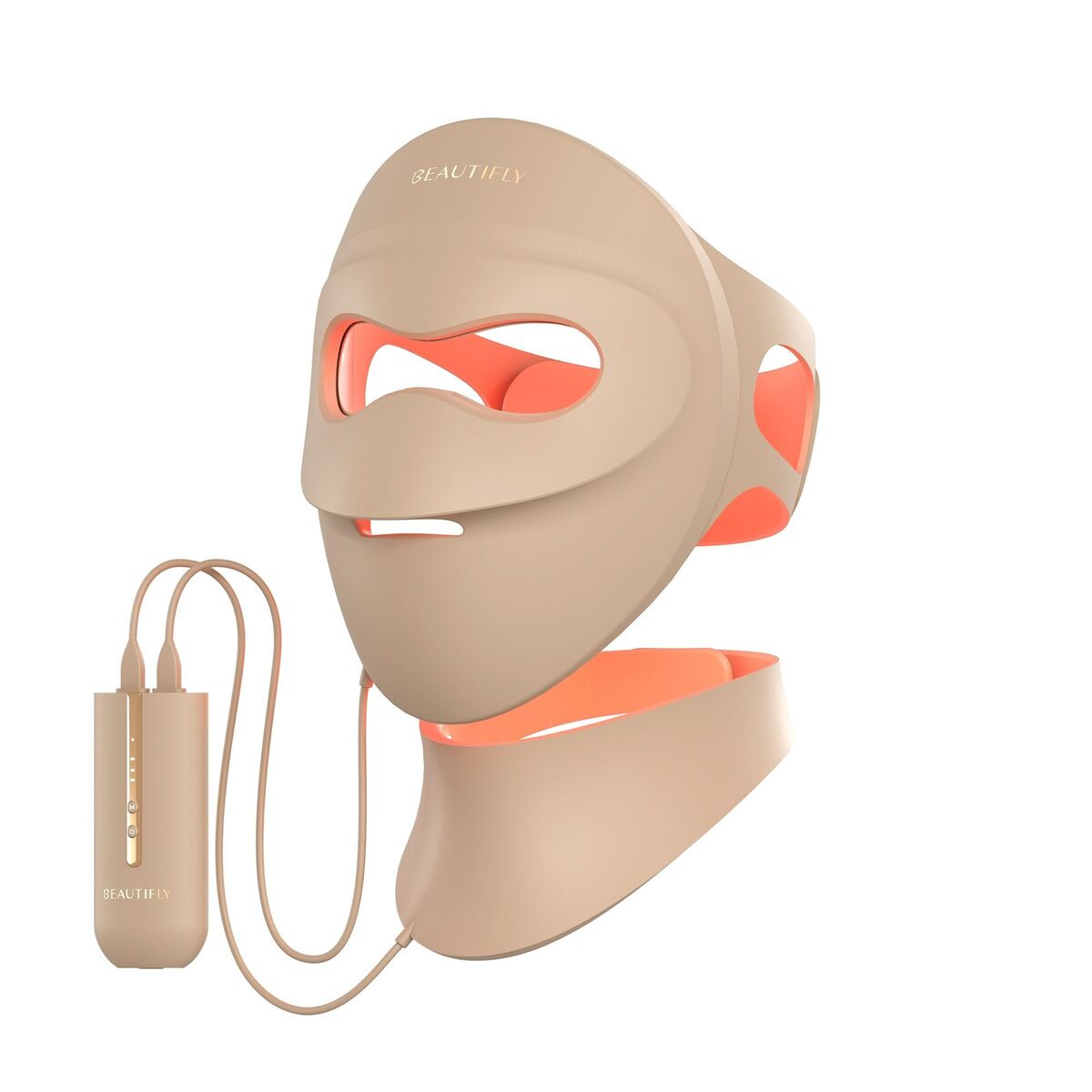 Beautifly Maschera Facciale LED Rassodante Antirughe Fototerapia Magnetoterapia Viso Collo