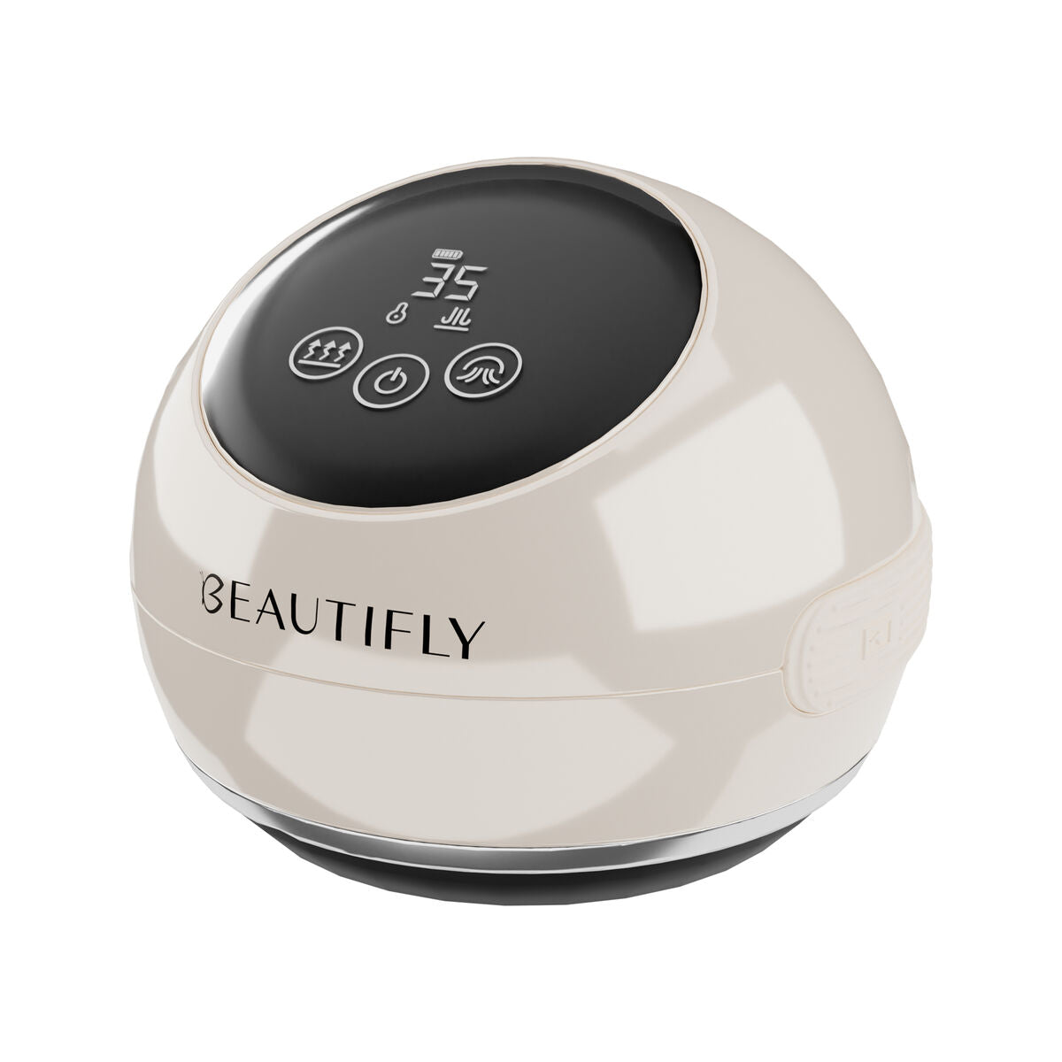 Beautifly Massaggiatore Corpo Anticellulite Suzione Magnetoterapia Bubble Body Beige
