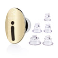 Beautifly Massaggiatore Mano Elettrico Therm Body Revive Golden, ricaricabile, ventosa