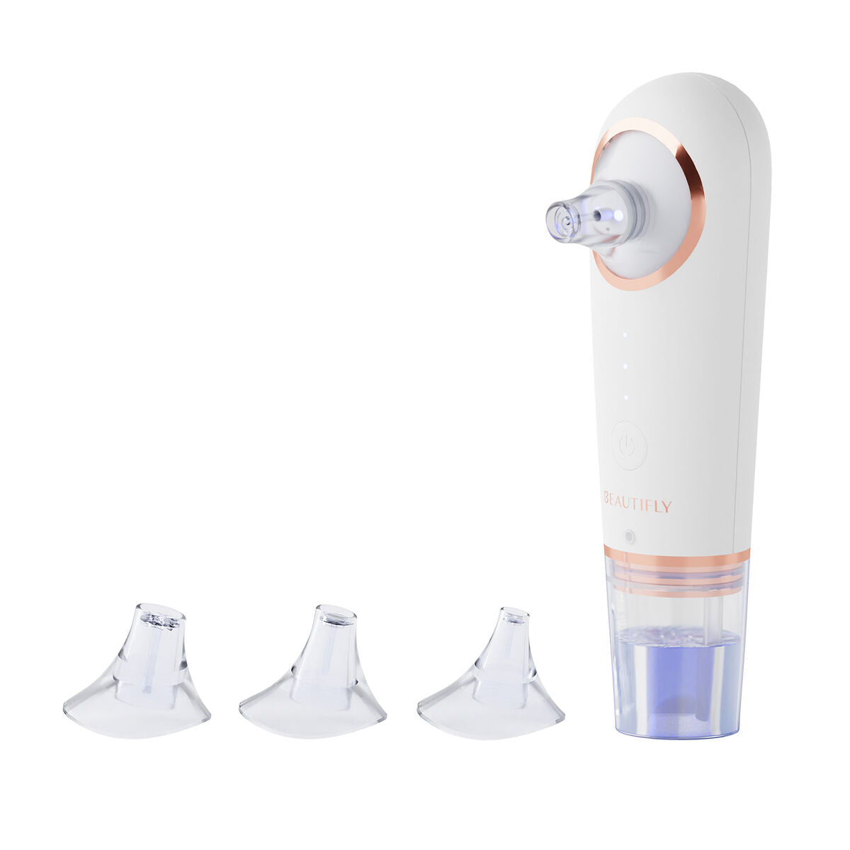 Beautifly Massaggiatore Viso Hydrapeel Pro Microdermoabrasione Luce Blu Ricaricabile