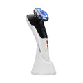 Beautifly Massaggiatore Viso Ringiovanente EMS Crioterapia Fototerapia Glossy Pro Bianco Ricaricabile