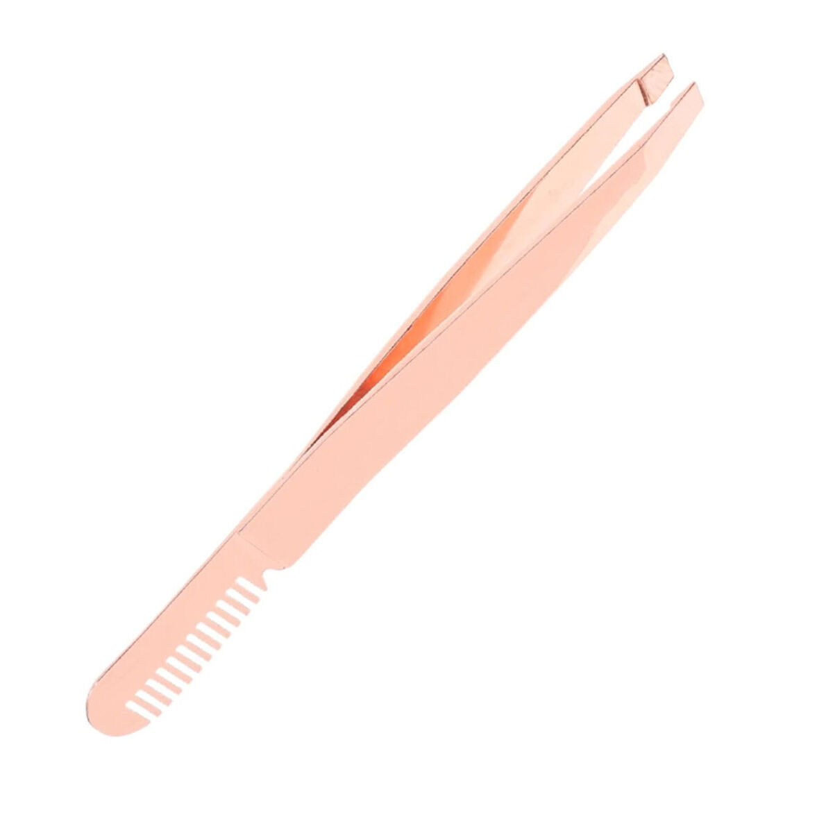 Beautifly Pinzetta sopracciglia con pettine EY-2 oro rosa