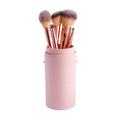 Beautifly Set Pennelli Trucco Rosa 5 Pezzi Kit Professionale per Make Up