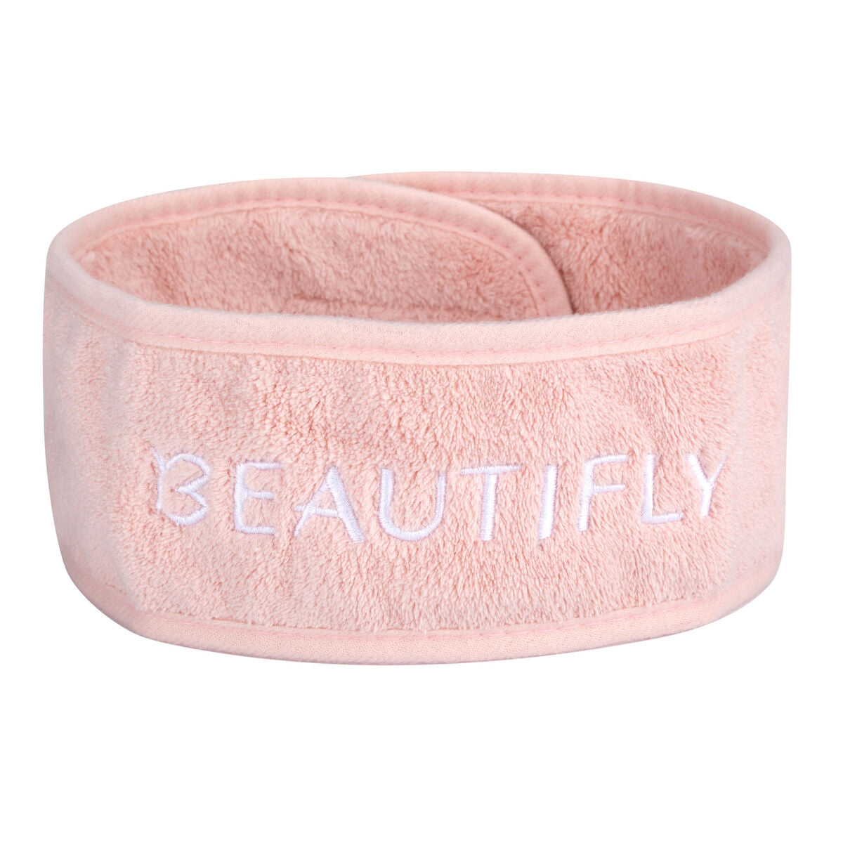Beautifly Turbante trattamento capelli rosa, fascia microfibra per capelli