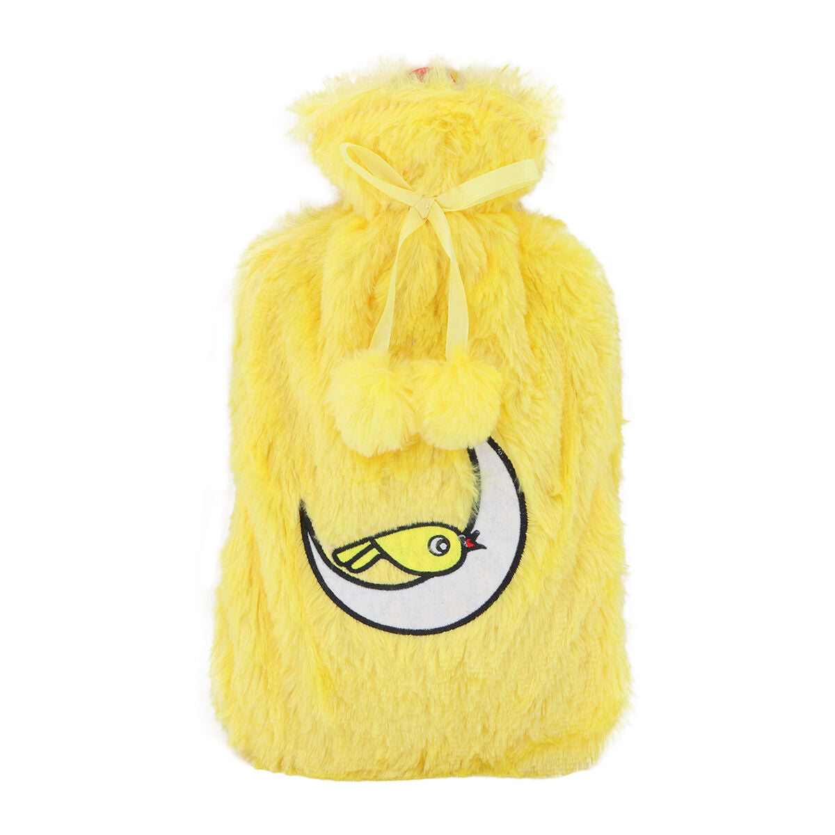 Biggdesign Borsa Acqua Calda Bird, rivestimento peluche, 2 L, motivo uccello