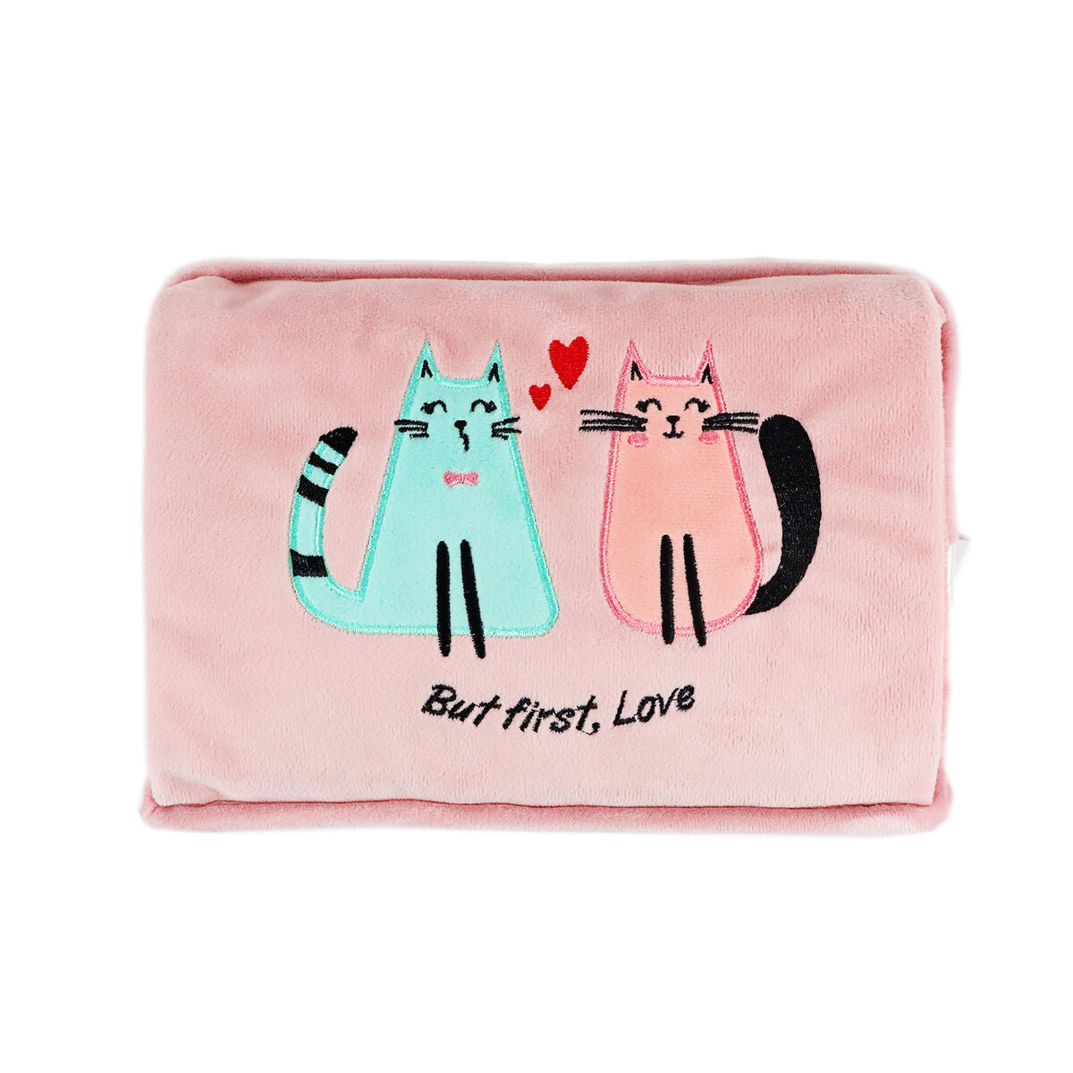 Biggdesign Borsa Acqua Calda Elettrica Love Cat 400W Rosa 220-240V
