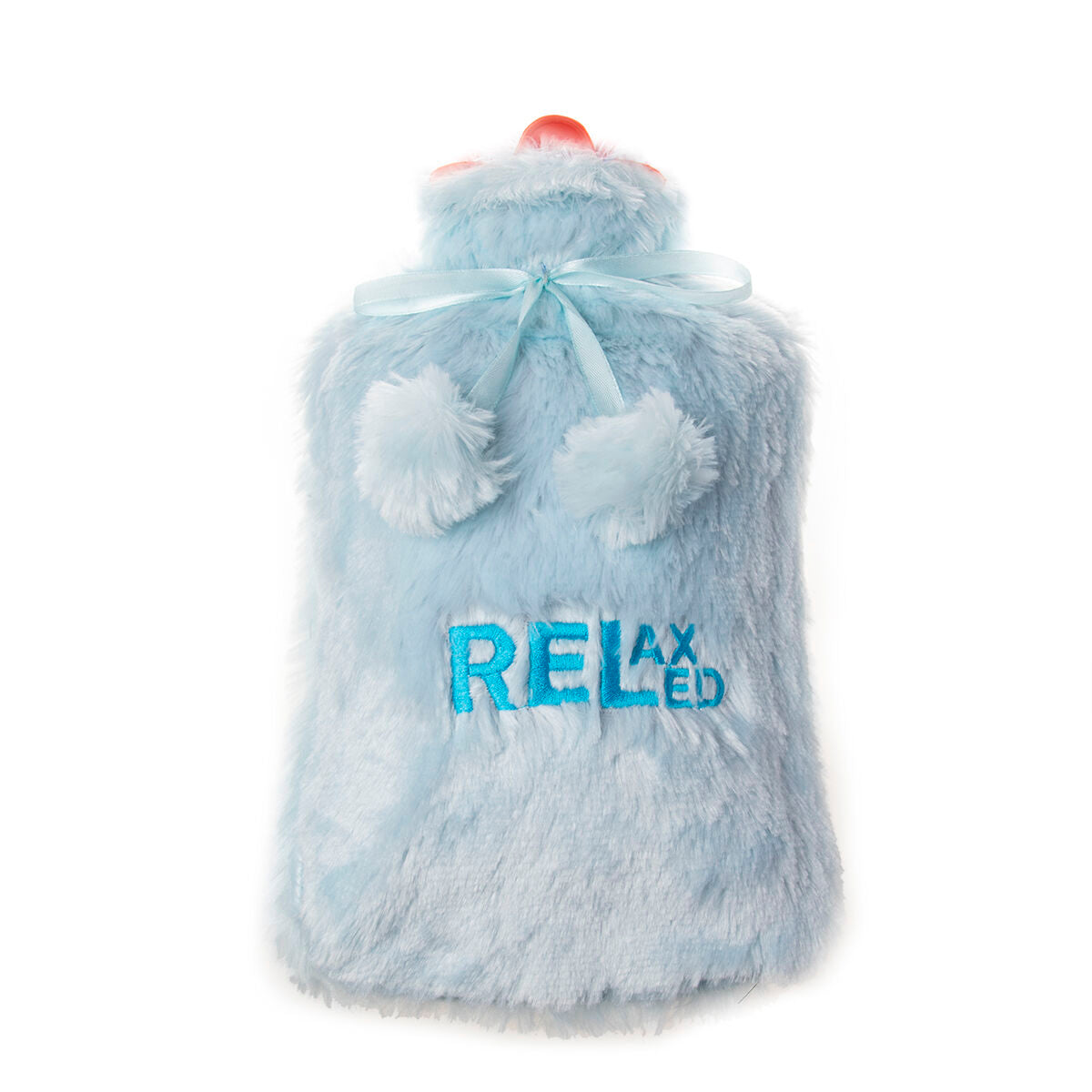 Biggdesign Borsa acqua calda Relaxed con coprifodera blu 2 litri