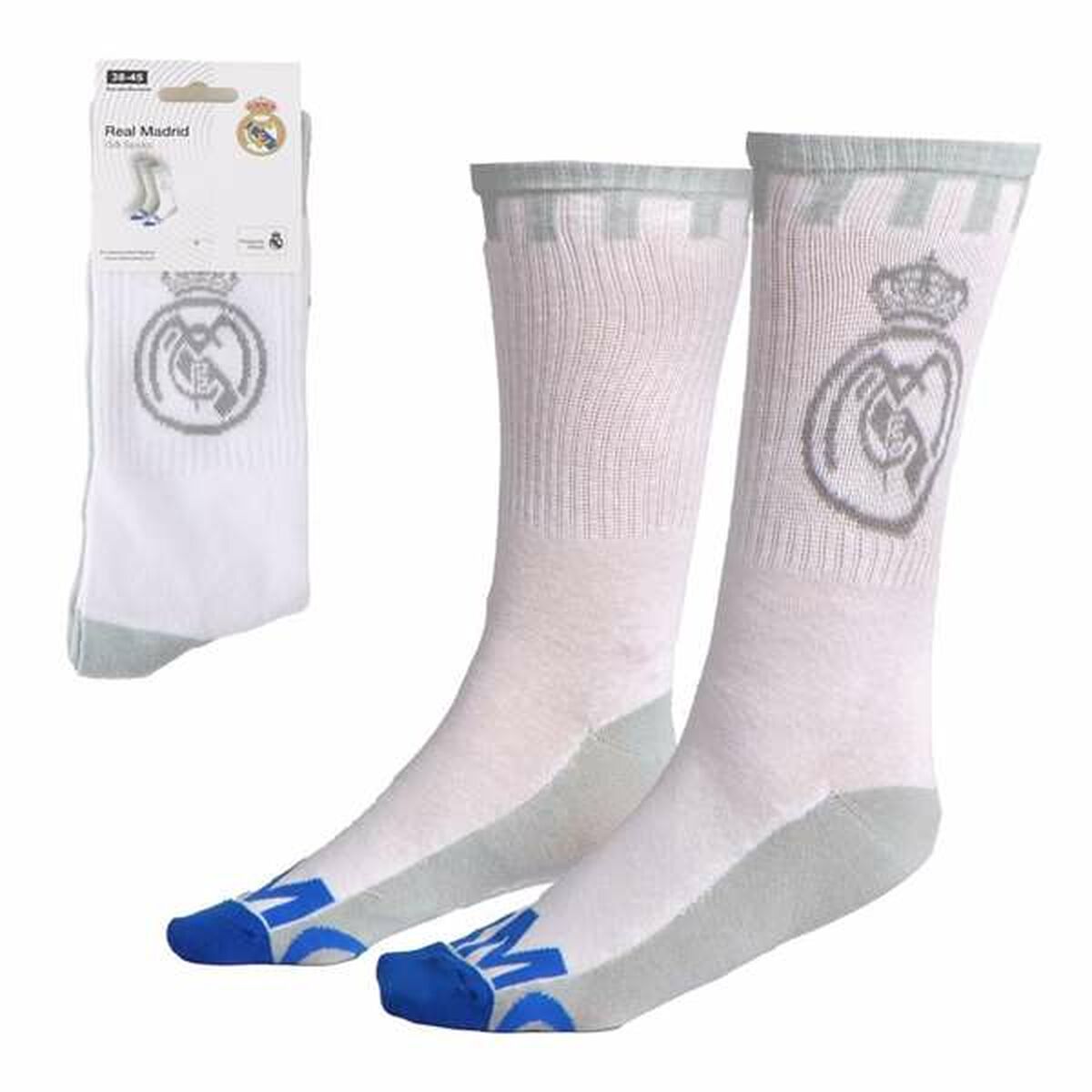 Calzini Real Madrid C.F. Bianco 38-45