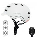 Casco per Hoverboard Elettrico Smartgyro SMART PRO Bianco (Ricondizionati A)