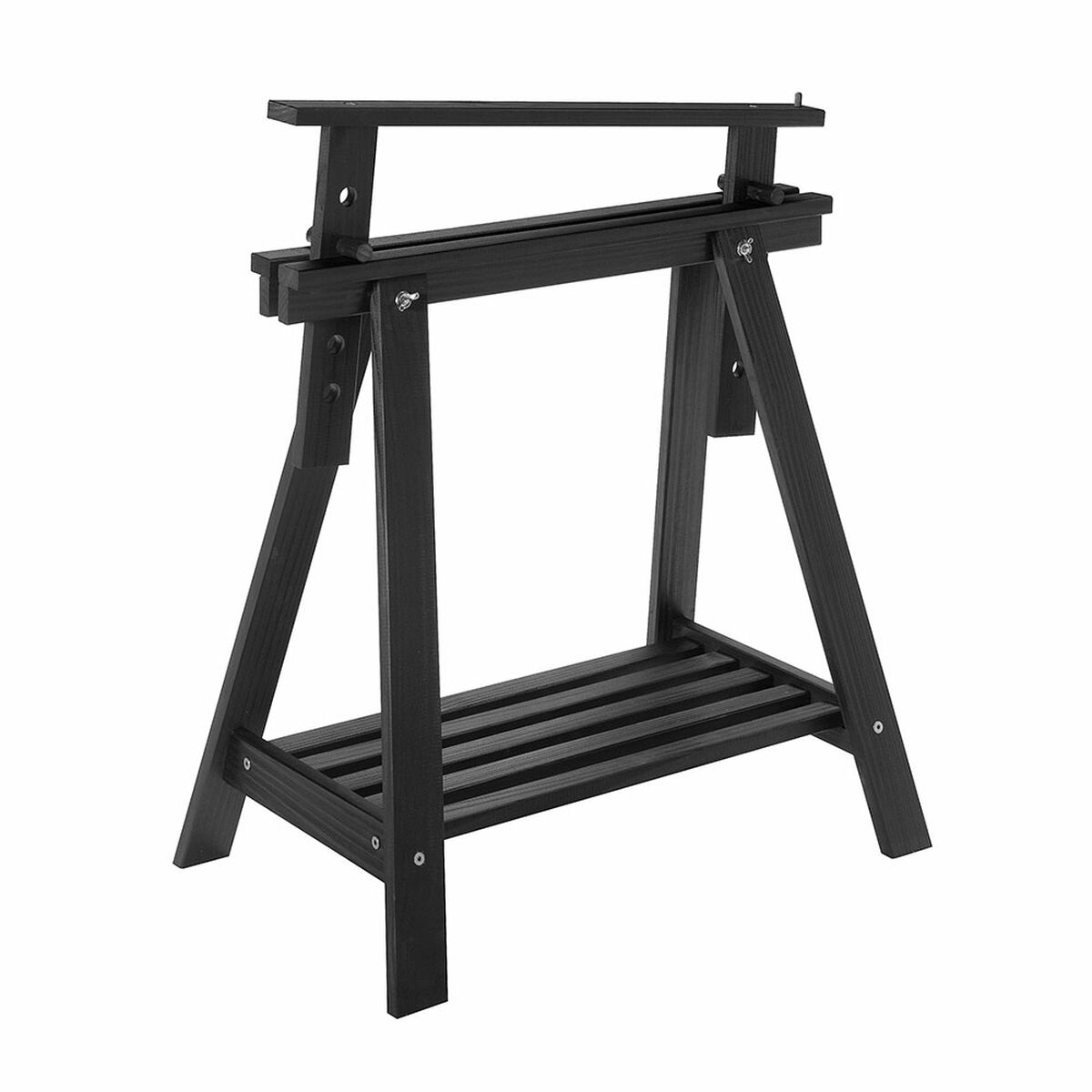 Cavalletto Astigarraga Archi Tec Pino Marrone Nero Legno (Ricondizionati B)