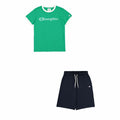 Completo Sportivo per Bambini Champion Verde limone
