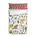 Copripiumone a sacco con Piumone HappyFriday Moshi Moshi Harvestwood Multicolore 42 x 20 x 50 cm