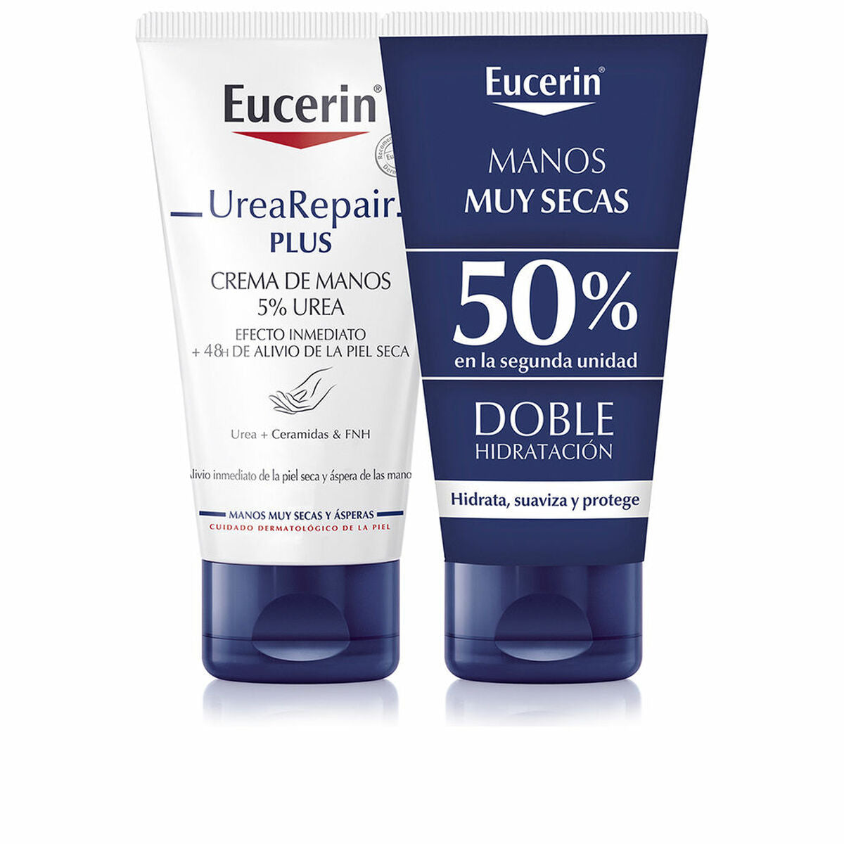 Crema Mani Eucerin Urearepair Plus Crema De Manos Urea Lote 75 ml 2 Unità