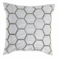 Cuscino DKD Home Decor Velluto Geometrico (45 x 45 cm)