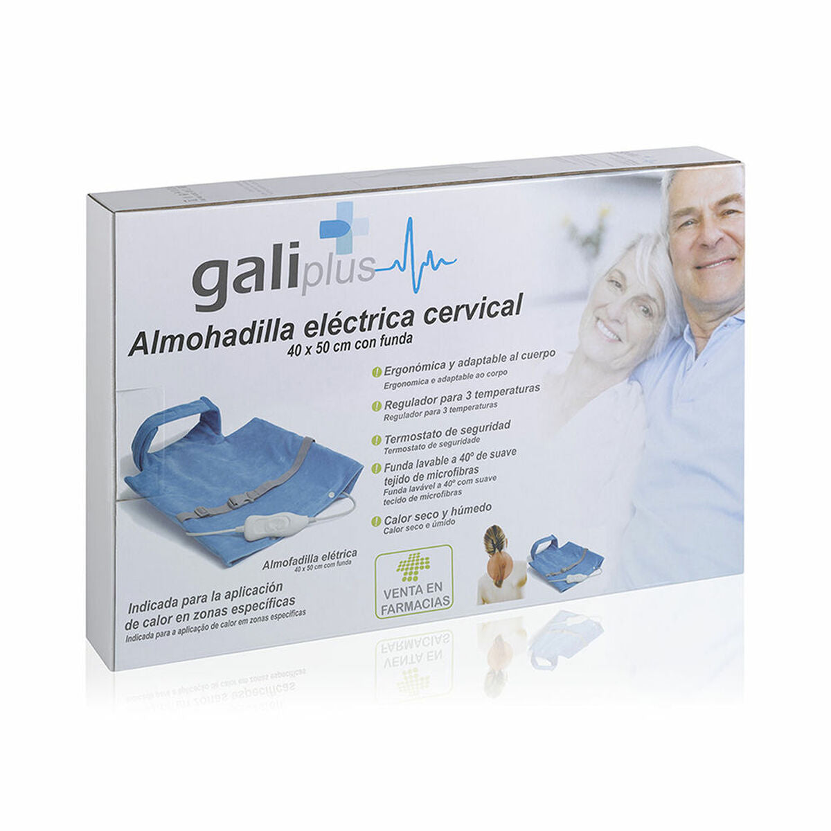 Cuscino Elettrico per Collo e Schiena Galiplus ELECTROMEDICINA