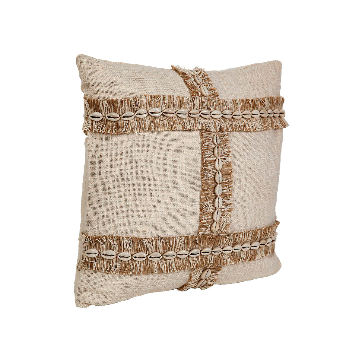 Cuscino Romimex Beige Conchiglie