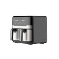 Friggitrice ad Aria Masterpro Rocket Duo 900 2400 W 9 L Nero