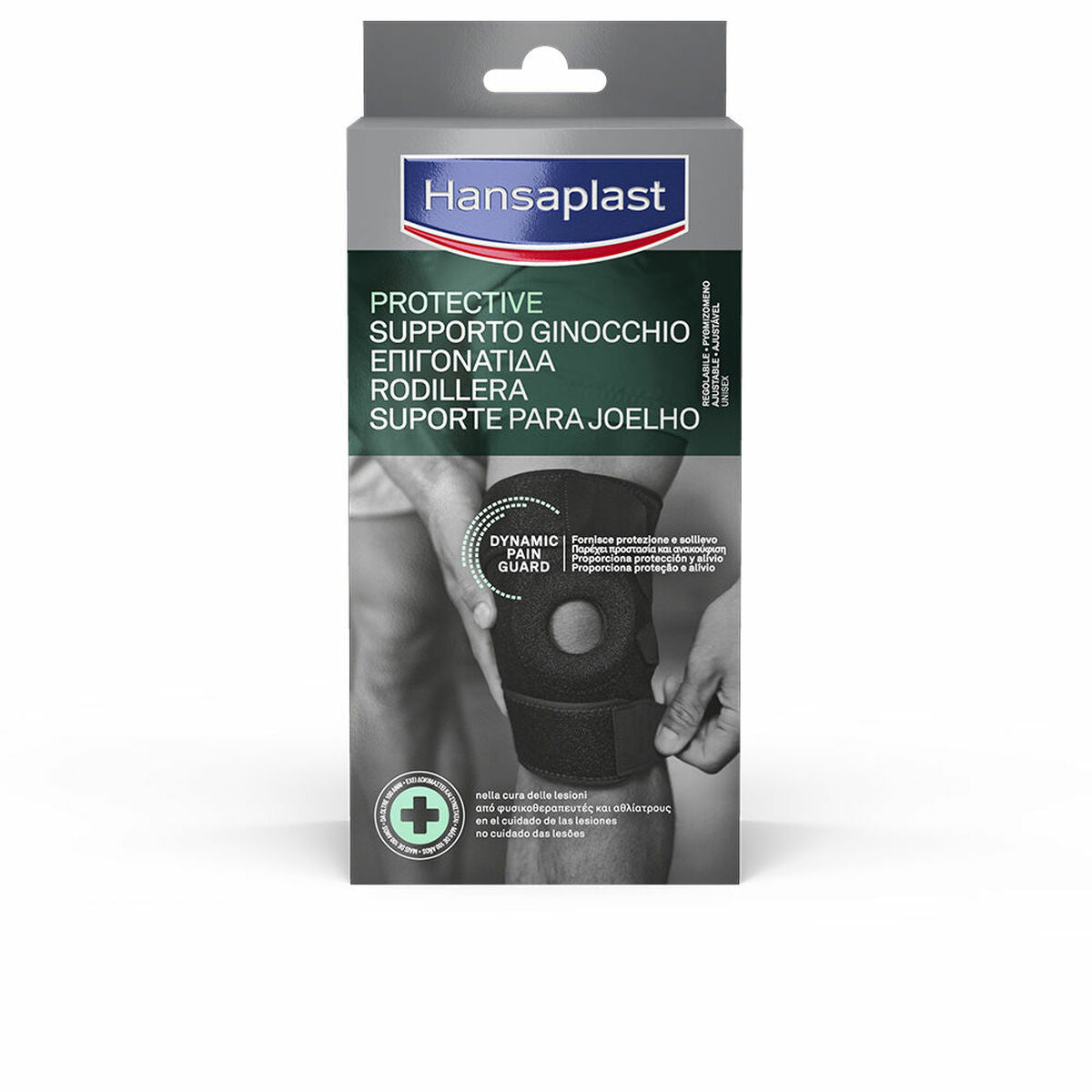 Ginocchiera Hansaplast Dynamic Pain Guard Nero
