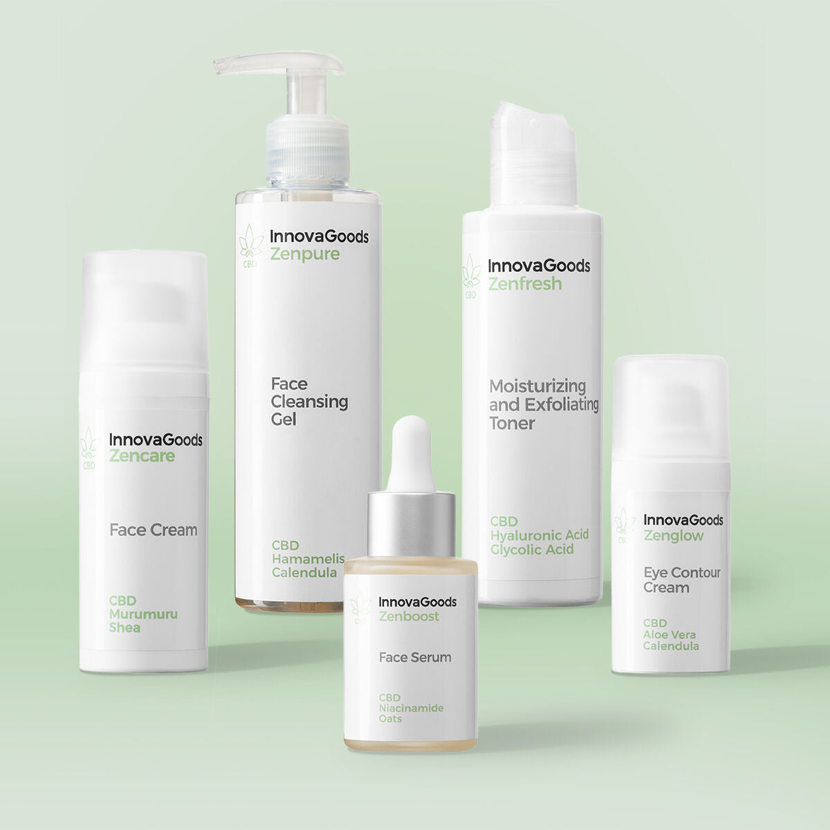 Kit Routine Viso CBD InnovaGoods