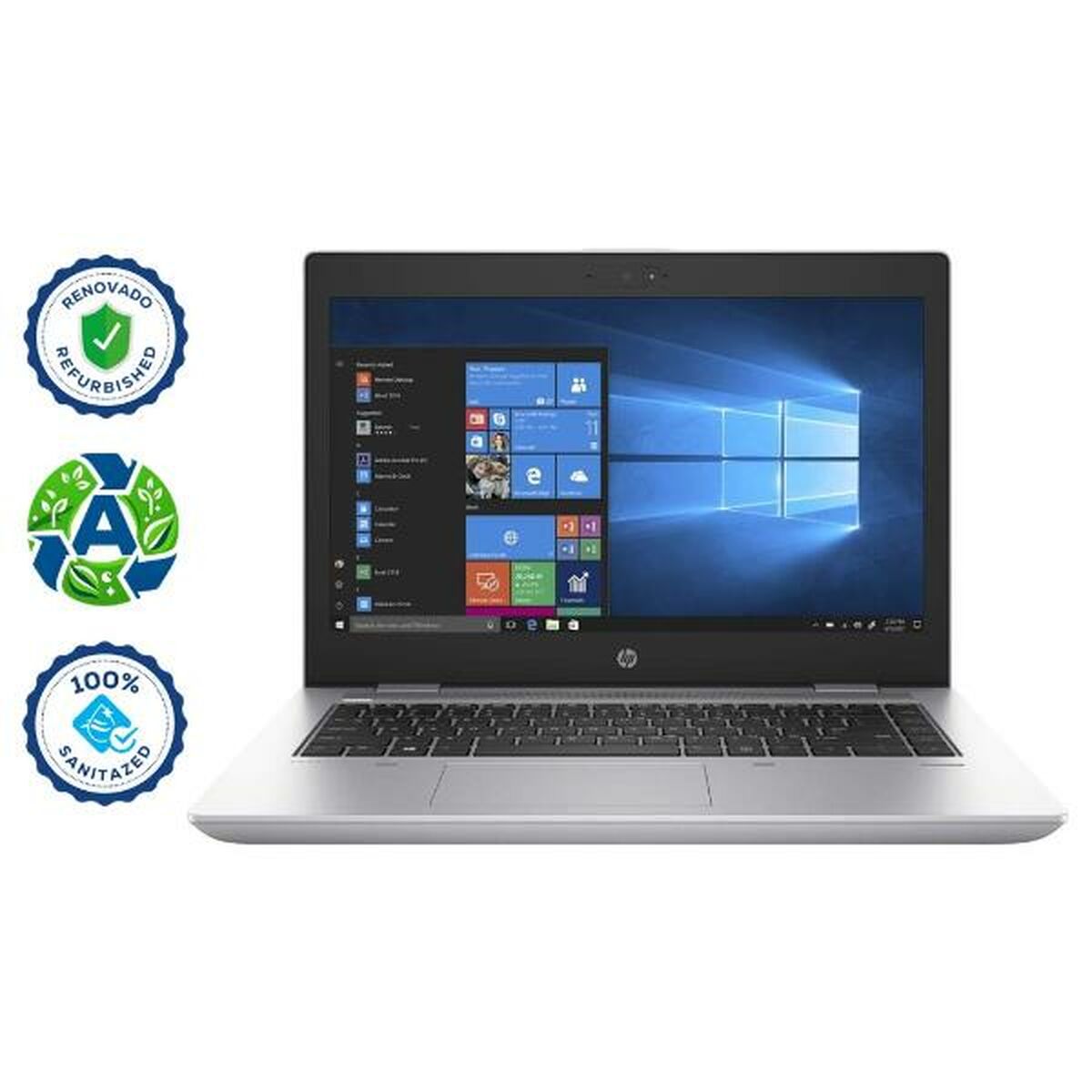 Laptop HP ProBook 640 G4 3XJ63UT#ABA 14" Intel Core i5 8250U 8 GB RAM 256 GB SSD Qwerty in Spagnolo Windows 11 (Ricondizionati A