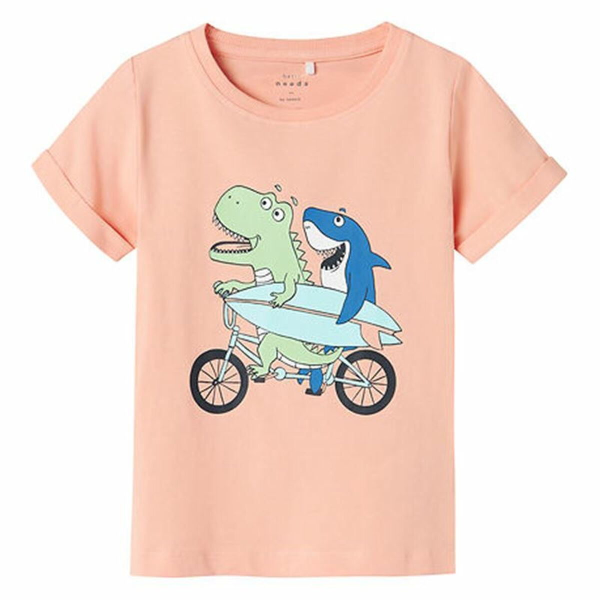 Maglia a Maniche Corte per Bambini Name It Nmmvux