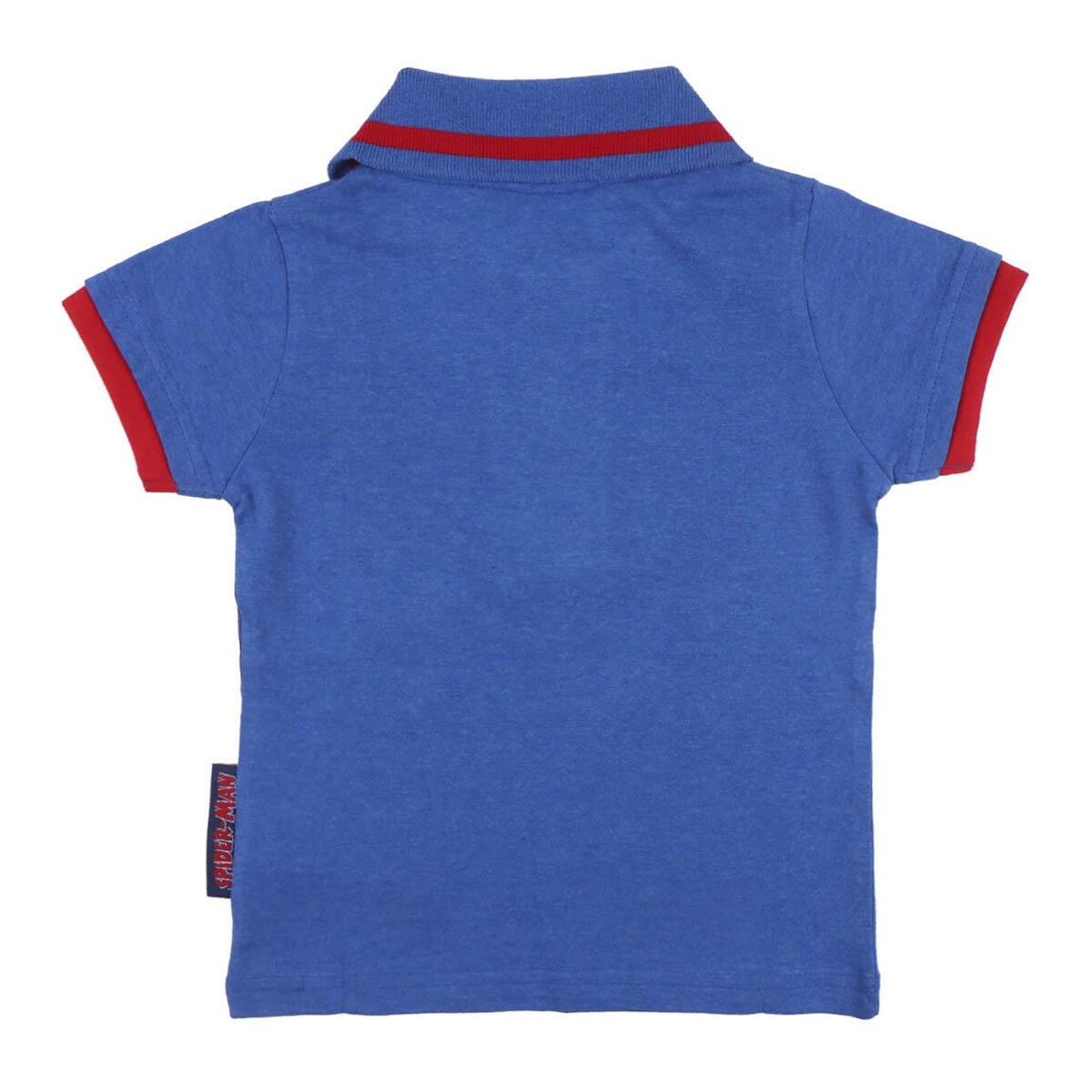 Maglia a Maniche Corte per Bambini Spider-Man Azzurro