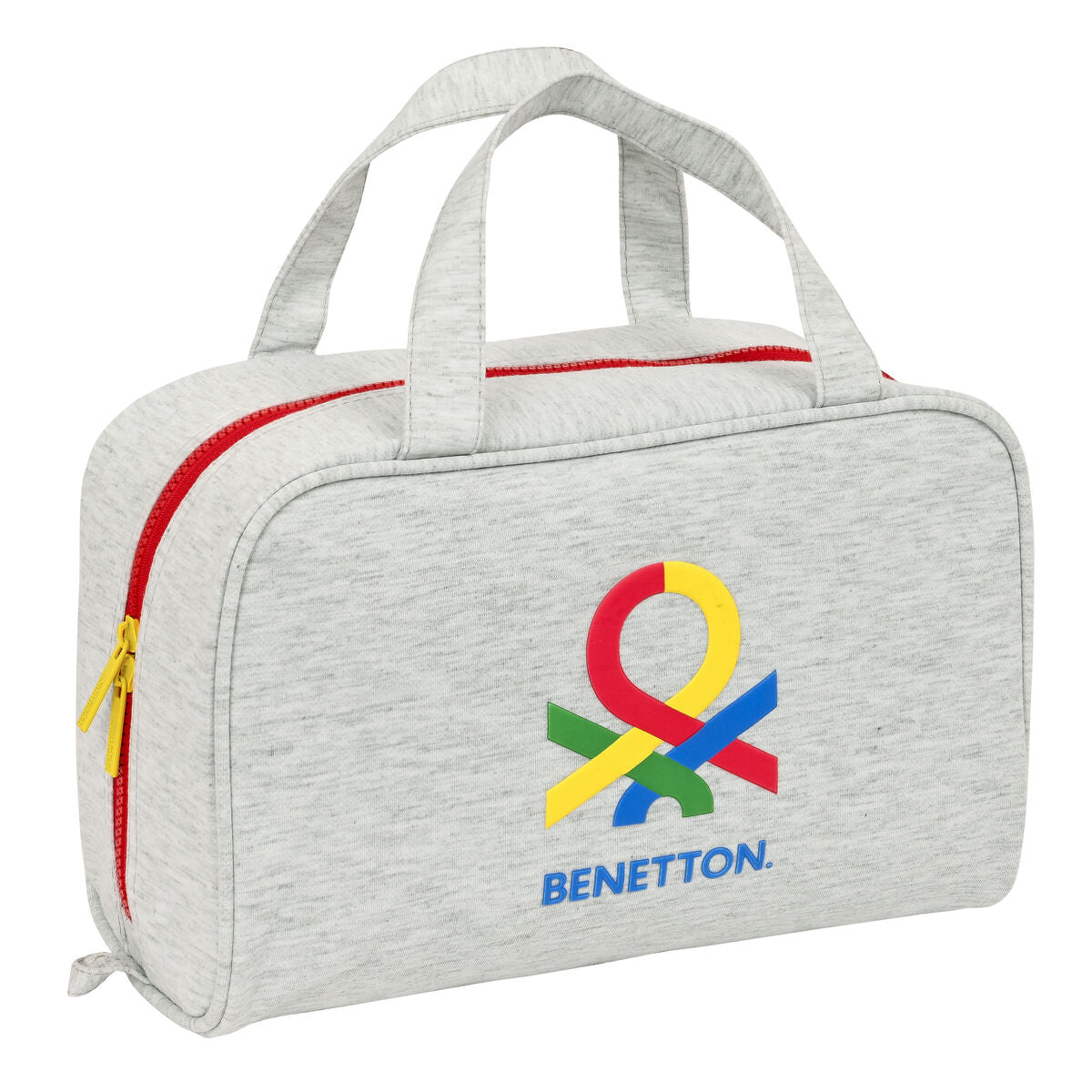Necessaire per la Scuola Benetton Pop Grigio 31 x 14 x 19 cm