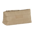 Necessaire per la Scuola Moos Camel Cammello Trapunta 23 x 12 x 8 cm