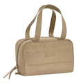 Necessaire per la Scuola Moos Camel Cammello Trapunta 31 x 14 x 19 cm