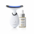 Pack Massaggiatore Facciale Rassodante con LED, EMS e Calore e Siero Facciale Rice Joyboost 30 ml InnovaGoods