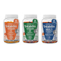 Pack Vitaldin Gommose Multivitaminiche, Vitamina D e C gusto Frutta