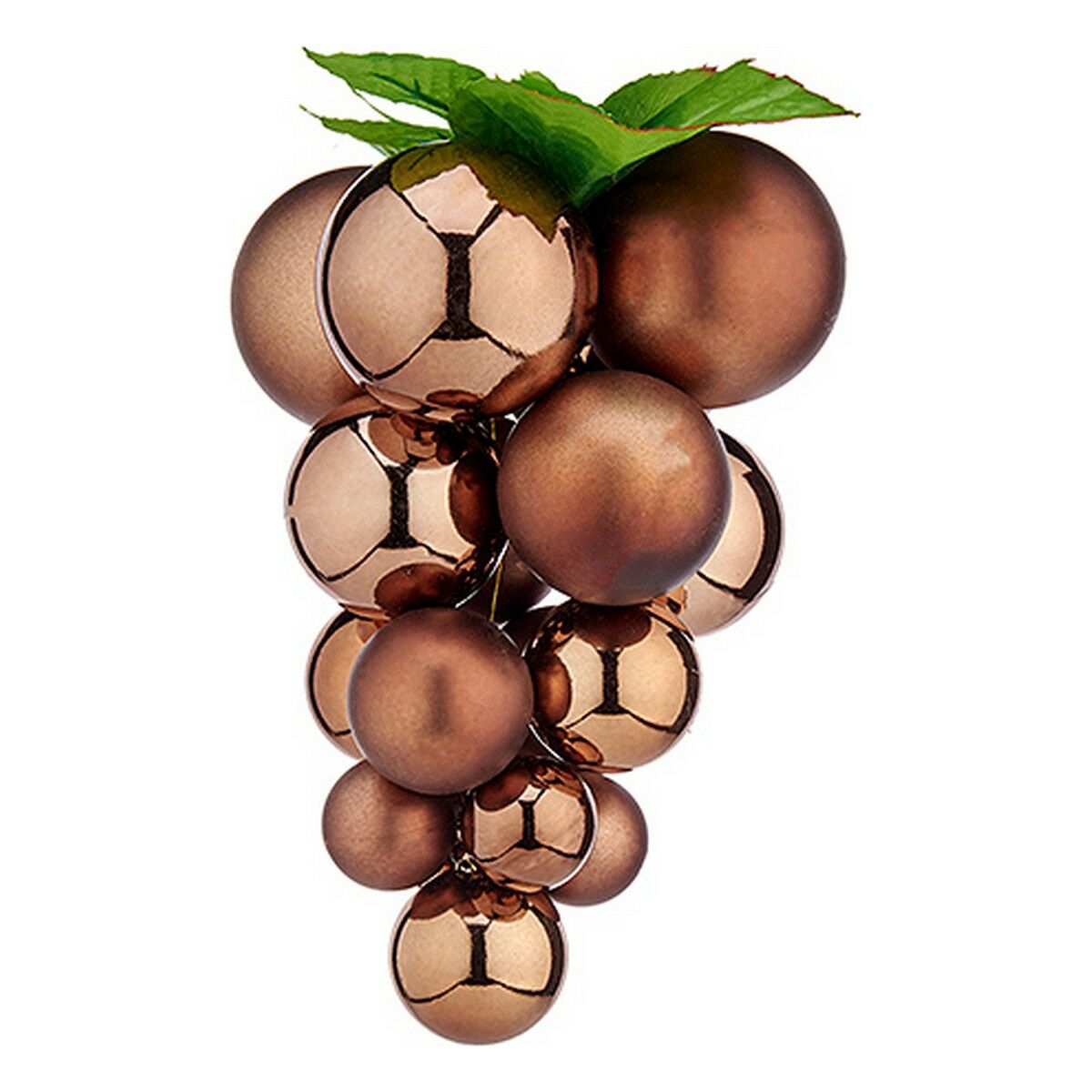 Palla di Natale Krist+ Marrone Plastica Uva