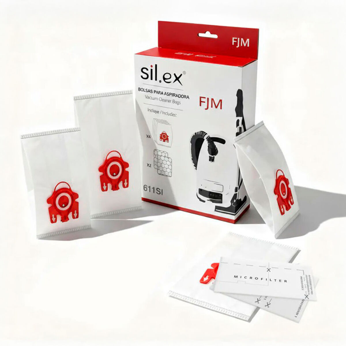 Sacchetto di Ricambio per Aspirapolvere Silex (Ricondizionati B)