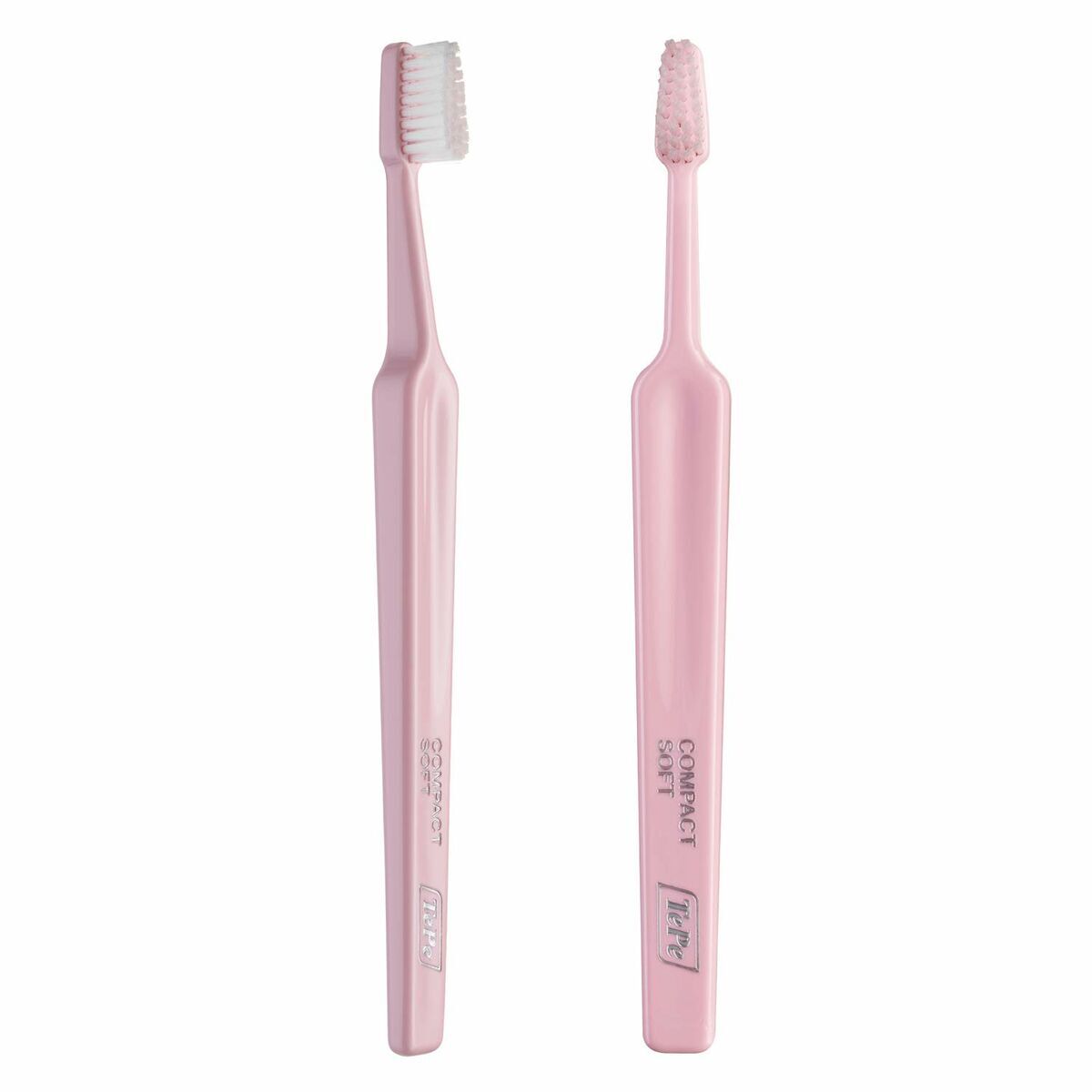 Spazzolino da Denti Tepe Compact Soft Rosa chiaro