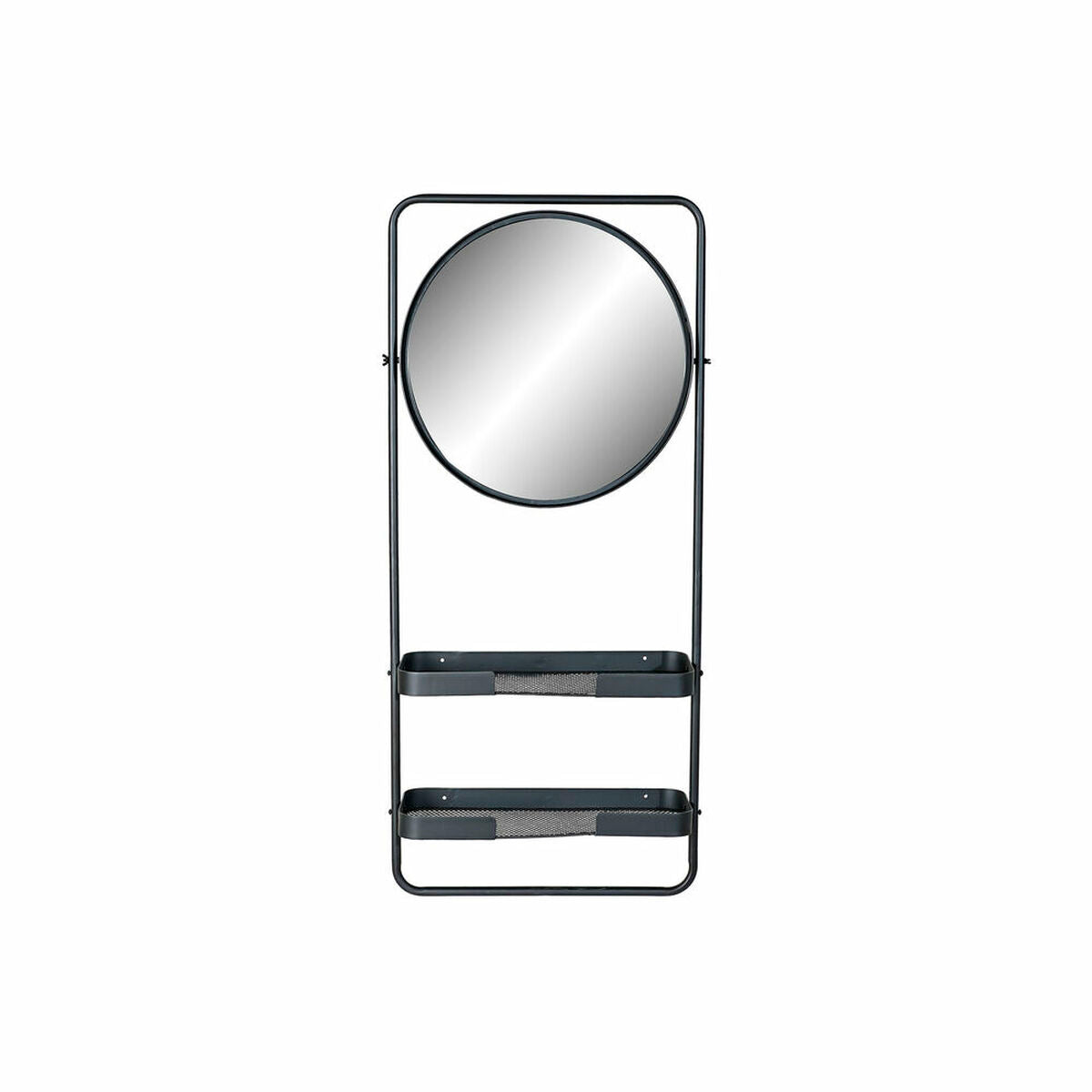 Specchio da parete DKD Home Decor Nero 55 x 20 x 120 cm