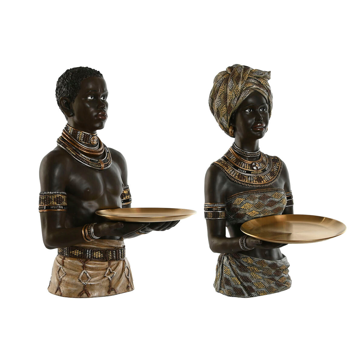 Statua Decorativa Home ESPRIT (2 Unità)