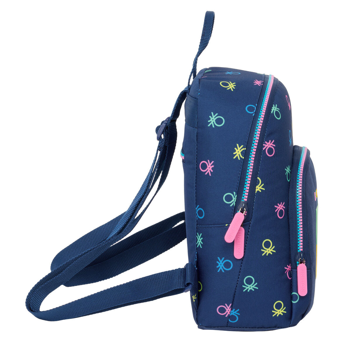 Zaino Benetton Cool Mini Blu Marino 25 x 30 x 13 cm